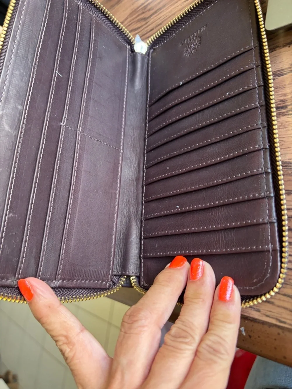 Killer Ecuador Adorable embroidered Denim wallet